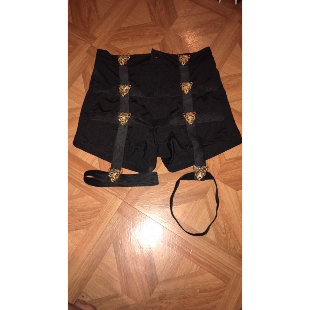 Black high waist pant